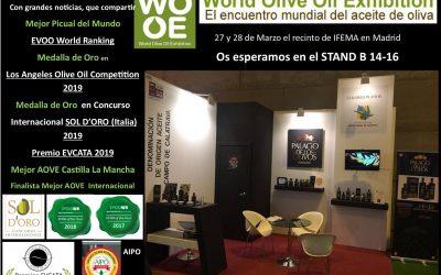 Encuentro Mundial del Aceite de Oliva el 27-28 marzo 2019